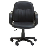 Flint Black Pu Home Office Chair