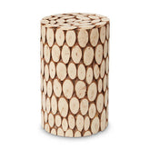 Lacuna Fir Wood Side Table and Stool