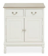 Heritage 2 Drawer White Sideboard