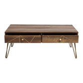 Flori Coffee Table with 2 Drawers