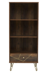 Flori 3 Tier Shelving Unit with Drawer