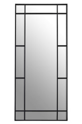Tiana Floor Standing Mirror Black Frame