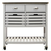 Frankfurt Grey Kitchen Trolley