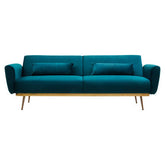 Hatton Green Velvet Sofa Bed