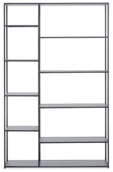 Acero Grey Metal Multi Shelf Unit