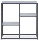 Acero Grey Metal Three Tier Shelf Unit