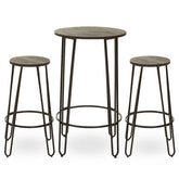 District 3 Piece Bar Table And Stool Set