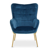 Stockholm Blue Velvet Chair