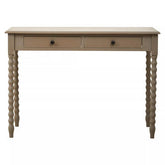 Heritage Two Drawer Desk with Natural Wash