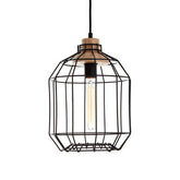 Beacan Black Metal Wire Pendant Light