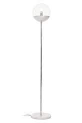 Revive Chrome Finish Metal Floor Lamp