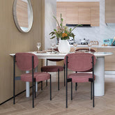 Ahmed Dining Chair, Velvet