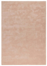 Hush Solid Coral Pink Luxury Rug