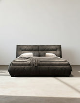 Raj King Size, Super King Size Bed With Storage, Dark Grey