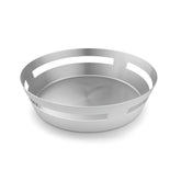 Zack Vareo Premium Brushed Stainless Steel Bread & Fruit Basket - German Design