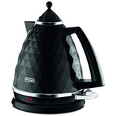 De'Longhi Brilliante Kettle, anti-scale filter, 1.7 Liters, 360° swivel base, KBJ3001BK, Black