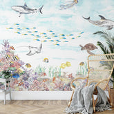Coral Reef Underwater Mural Wallpaper