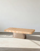 Abrahams Rectangle Coffee Table, Wood