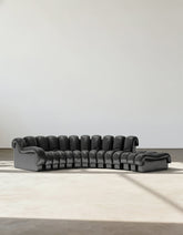 Robinson Four Seater, Five Seater Sofa, Piano Key Curved Sofa