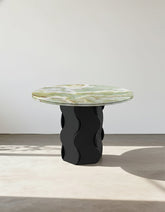 Quintero Dining Table Round, Marble Or Travertine