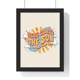 Here Comes The Sun Lyric Print