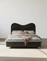 Baeyer King Size / Super King Size Bed, Velvet