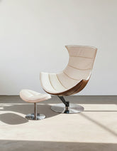 Lobster Lounge Chair, White