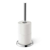 Zack Mimo Polished Stainless Steel Spare Toilet Roll Holder - Premium Bathroom Organisation