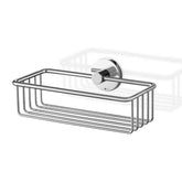 Zack Scala Polished Stainless Steel 23.5 cm Shower Basket 40084