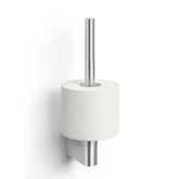 Zack Atore Premium Brushed Stainless Steel Spare Toilet Roll Holder | German Engineering