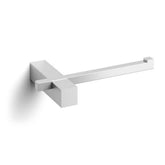 Zack Carvo Brushed Stainless Steel Toilet Roll Holder 40480