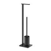 Zack Carvo Powder Coated Black Stainless Steel Toilet Butler 40508