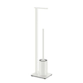 Zack Carvo White Stainless Steel Toilet Butler 40818