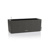 Lechuza BALCONERA Stone 50 Self Watering Planter Plastic Indoor/Outdoor Flower Plant Pot Table and Window Box with Drainage HoleH19 L50 W19 cm