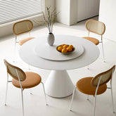 Ozzie Round Dining Table, White