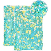 Welacer Shredded Memory Foam Refill 4.4KG for Bean Bag Filling, Premium Soft and Great for Filler, Multi Color and Shape Stuffing