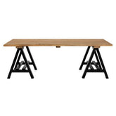 Hampstead Pine Wood And Iron Coffee Table