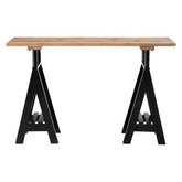Hampstead Pine Wood And Iron Console Table
