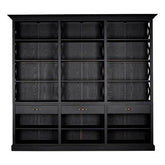 Lyon Black Birchwood Large Cabinet