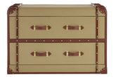 Columbus 2 Drawer Canvas Cabinet