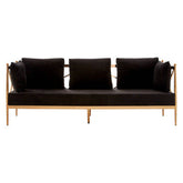 Novo 3 Seat Rose Gold Lattice Arms Sofa