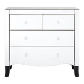 Graciela Chest of 4 Drawers With Mirror Frame