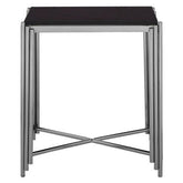 Clarice Granite Top Side Table