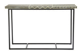 Boho Mango Wood with Bone Inlay Console Table