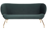 Kolding 2 Seat Green Sofa