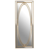 Gavra Gold Frame Wall Mirror