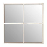 Descrates Square Window Pane Wall Mirror