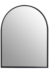 Trento Black Frame Arch Wall Mirror