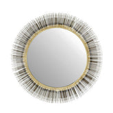 Templar Brass Finish Wall Mirror