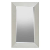 Duvali Bevelled Edge Champagne Silver Wall Mirror